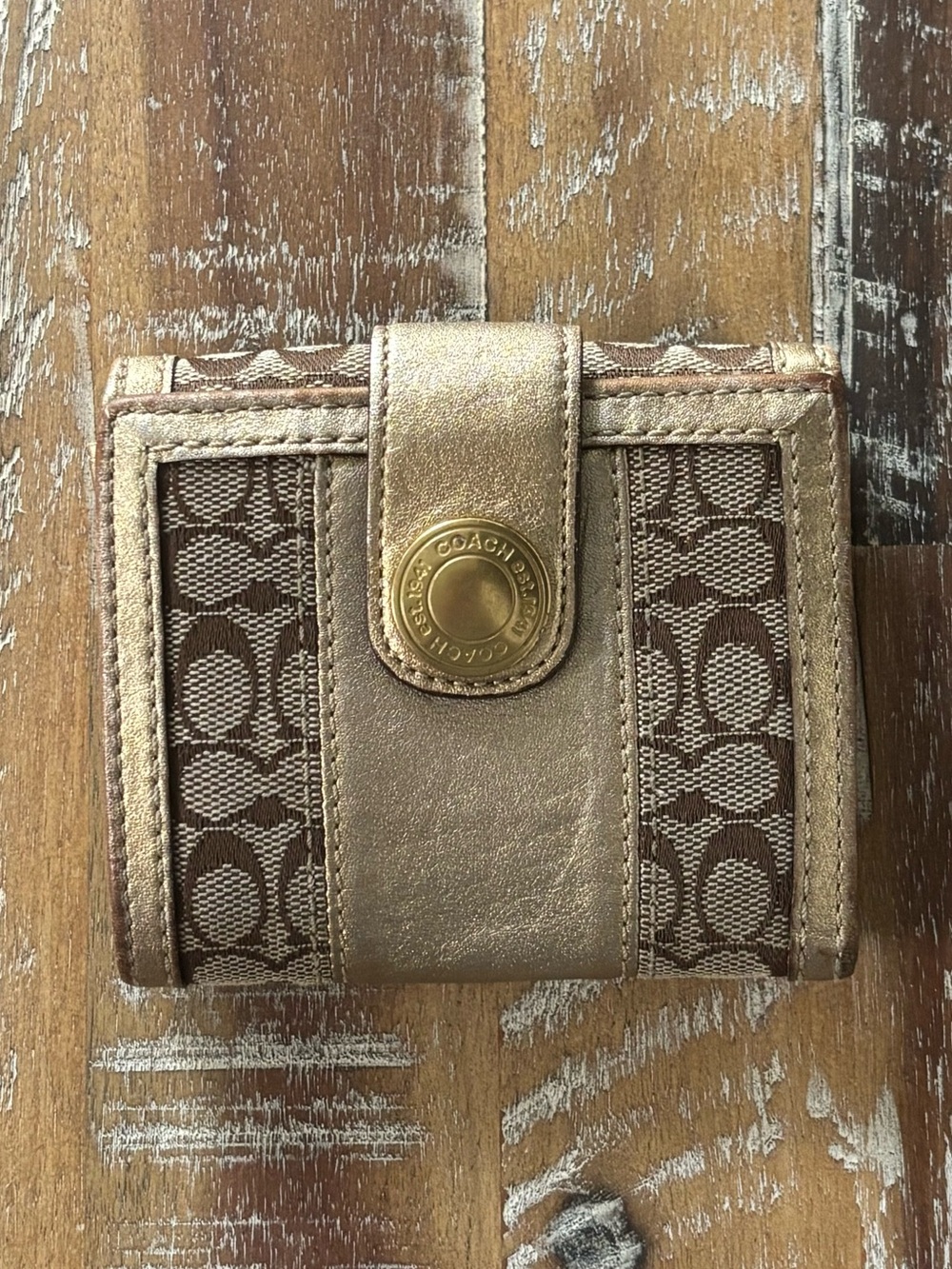 ⭐️🌟🤎COACH Ergo Signature Wallet🤎🌟⭐️